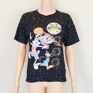 Space Jam Polka-dot Short Sleeve T-Shirt